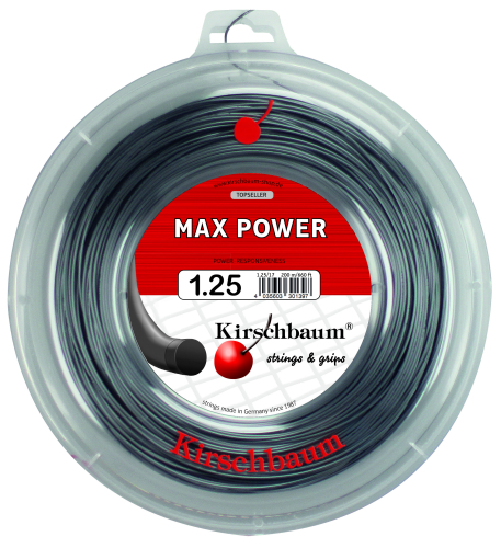 Artikelbild des Artikels “Max Power anthrazit 200 Meter Rolle 1,25mm“