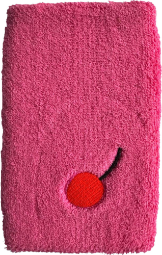 Artikelbild des Artikels “Schweissband XL pink mit Logo - 1 Stück “
