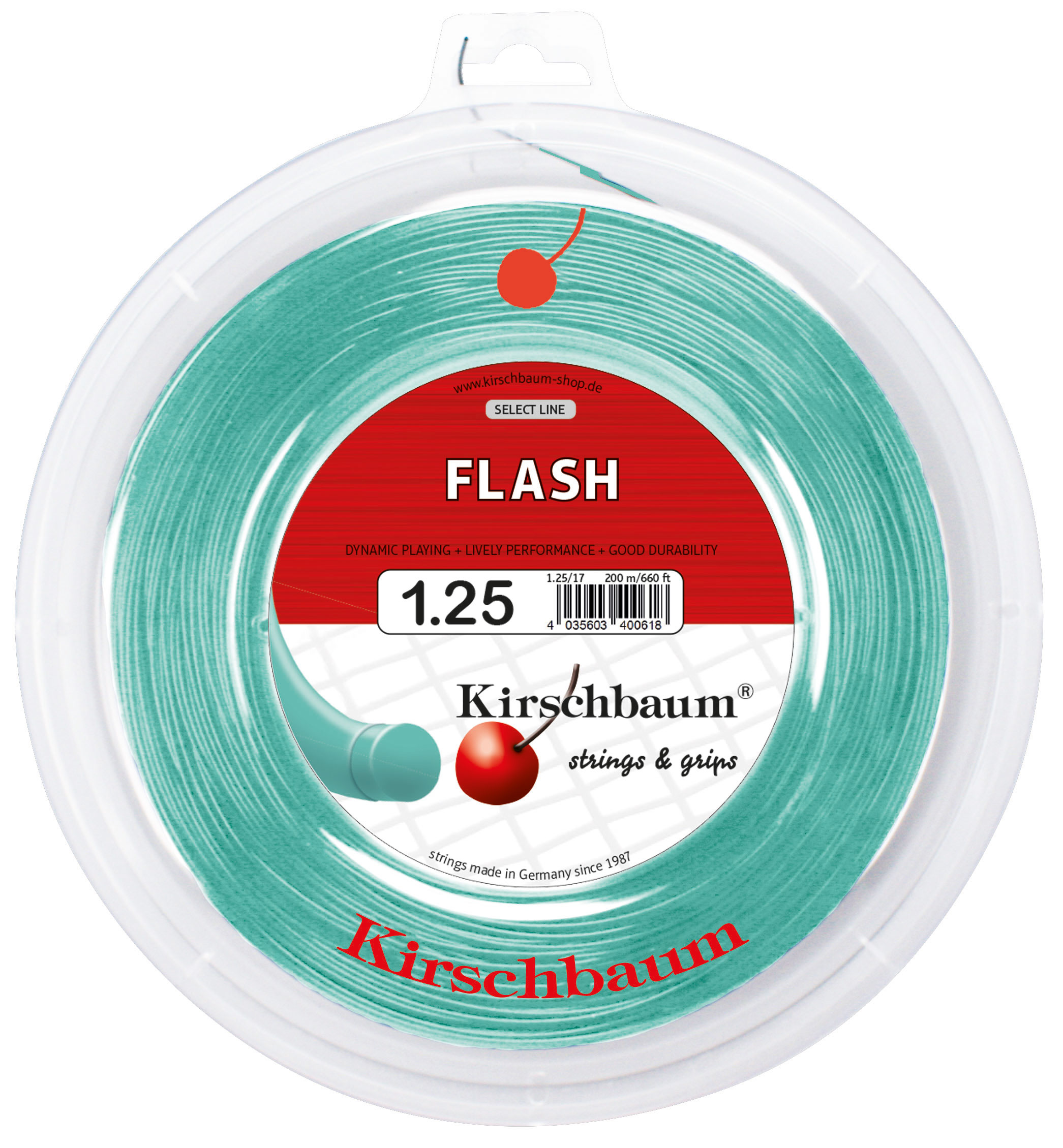 Artikelbild 1 des Artikels “Flash türkis 200 Meter Rolle 1,25mm“