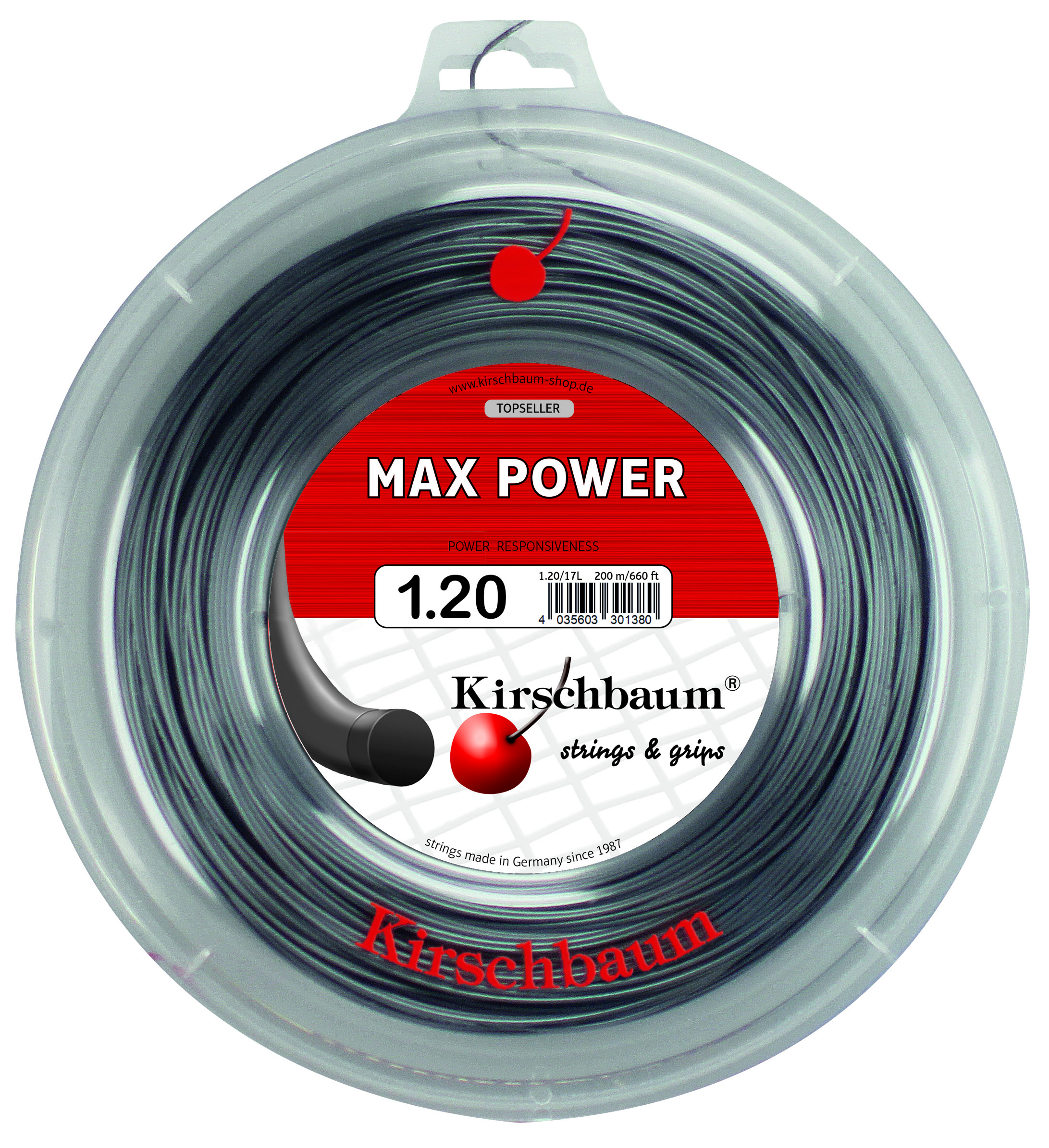 Artikelbild 1 des Artikels “Max Power anthrazit 200 Meter Rolle 1,20mm“