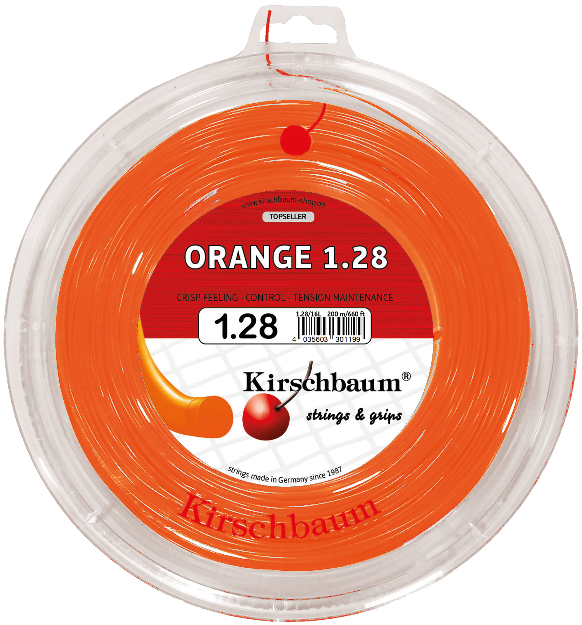 Artikelbild 1 des Artikels “Orange - 200 Meter Rolle (früher super smash orange) 1,28mm“